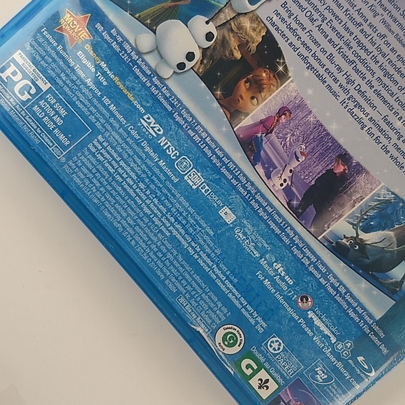 Frozen Blu Ray/DVD Combo Pack in VG condition - Picture 17 of 17
